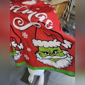 Santa Grinch Christmas Tree Skirt